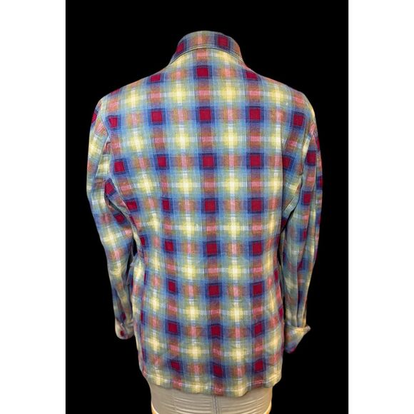 Silton California Vintage Jacket Full Zip Front Pockets Snap Cuffs Sz. M - Picture 8 of 14